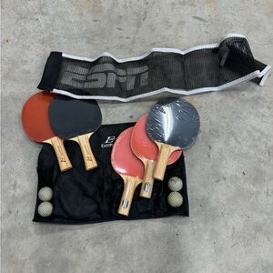 Tiga Classic 4 Player Table Tennis Racket Set